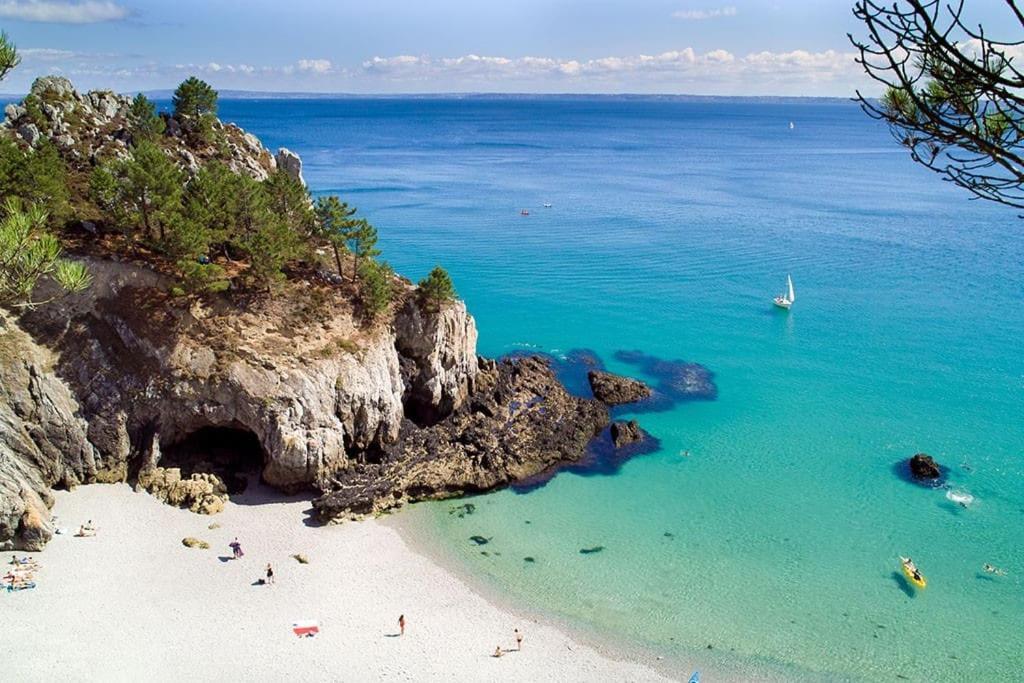 Maison Residence Odalys A Morgat En Bretagne Sur La Presqu'Ile De Crozon Situee A 800 M De La Mer Piscine Chauffee Travaux Piscine Debut Du 1 Er Juin Au 15 Juin 2025 エクステリア 写真