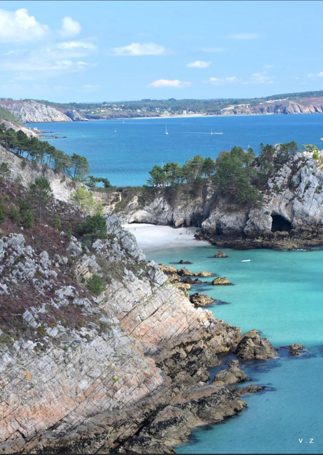 Maison Residence Odalys A Morgat En Bretagne Sur La Presqu'Ile De Crozon Situee A 800 M De La Mer Piscine Chauffee Travaux Piscine Debut Du 1 Er Juin Au 15 Juin 2025 エクステリア 写真